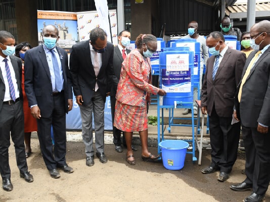 Handwashing donation